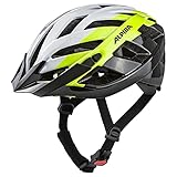ALPINA PANOMA 2.0 - Optimal Anpassbarer, Belüfteter City & Touren Fahrradhelm Mit Fliegennetz & Nachrüstbarem LED Für Erwachsene, white-neon-black gloss, 56-59 cm ALPINA PANOMA 2.0 - Optimal Anpassbarer, Belüfteter City & Touren Fahrradhelm Mit Fliegennetz & Nachrüstbarem LED Für Erwachsene, white-neon-black gloss, 56-59 cm