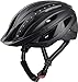 ALPINA HAGA LED - Stoßabsorbierender, Beleuchteter & Optimal Anpassbarer Fahrradhelm Mit Integriertem LED-Licht Für Erwachsene, black matt, 55-59 cm ALPINA HAGA LED - Stoßabsorbierender, Beleuchteter & Optimal Anpassbarer Fahrradhelm Mit Integriertem LED-Licht Für Erwachsene, black matt, 55-59 cm