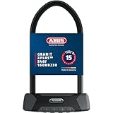 ABUS Bügelschloss Granit XPlus 540 + USH-Halterung - Fahrradschloss mit 13 mm starkem Bügel und XPlus Zylinder - ABUS-Sicherheitslevel 15-230 mm Bügelhöhe ABUS Bügelschloss Granit XPlus 540 + USH-Halterung - Fahrradschloss mit 13 mm starkem Bügel und XPlus Zylinder - ABUS-Sicherheitslevel 15-230 mm Bügelhöhe