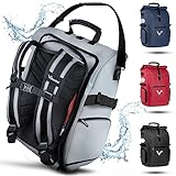 Valkental - Hochwertige & Vollreflektierende Fahrradtasche - 23L - Geeignet als Gepäckträgertasche, Rucksack & Umhängetasche - 100% Wasserdicht Valkental - Hochwertige & Vollreflektierende Fahrradtasche - 23L - Geeignet als Gepäckträgertasche, Rucksack & Umhängetasche - 100% Wasserdicht