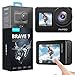 AKASO Action Cam 4K 20MP WiFi Unterwasserkamera IPX8 Wasserdicht Action Kamera EIS 2.0 mit Touchscreen, Zoom, Sprachsteuerung und 2x1350mAh Akkus Kit-Brave 7 AKASO Action Cam 4K 20MP WiFi Unterwasserkamera IPX8 Wasserdicht Action Kamera EIS 2.0 mit Touchscreen, Zoom, Sprachsteuerung und 2x1350mAh Akkus Kit-Brave 7