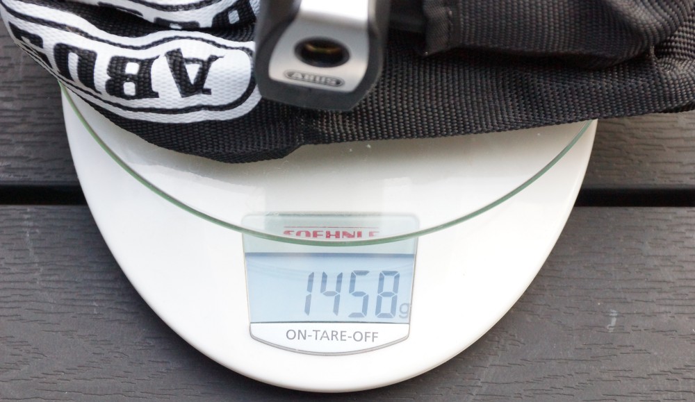 Gewicht vom Abus Kettenschloss