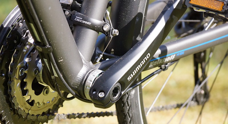 Tretlager Shimano Kurbel und Schaltung Tretlager Shimano Kurbel und Schaltung