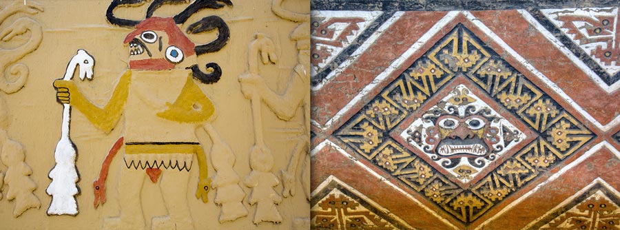 Ancient Depictions from the Moche Culture - Temple of the Sun & Moon kuoda-blog-trujillo