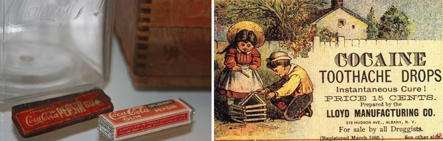 Coca Leaves Used for Commercial Use in the 19th & 20th Century coca-leaf-sacred-plant-coca-cola-kids-products