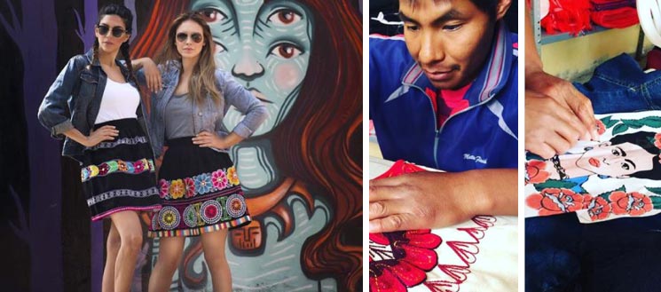 Polleras de Agus Traditional weaving Las Polleras de Agus