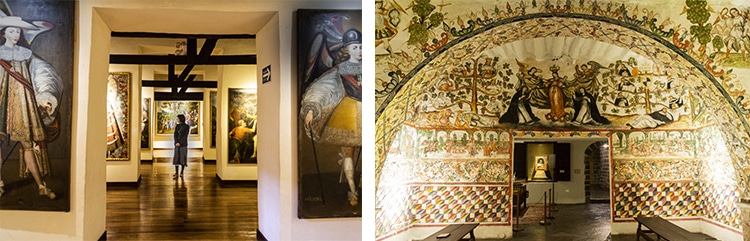 Private Peru tour - museum of religious art