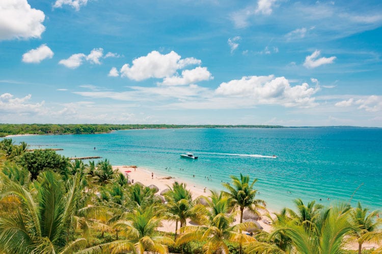 beaches in Cartagena